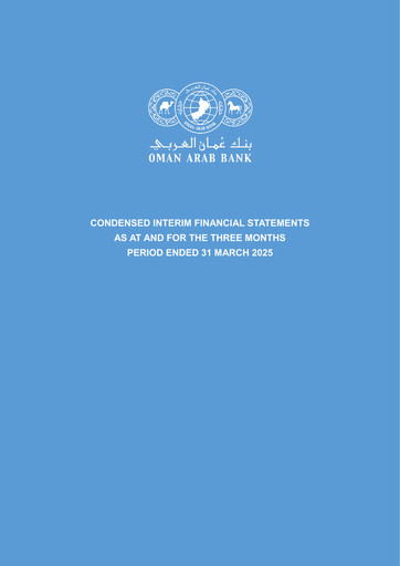 Thumbnail Oman Arab Bank Quarterly Report 2025-q1