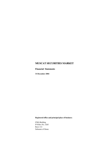 Thumbnail Oman Cement Company Financial Statement 2004