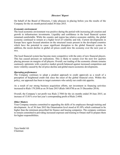 Thumbnail National Finance Financial Statement 2015-h1