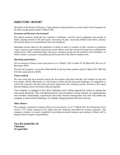 Thumbnail National Finance Quarterly Report 2011-q1