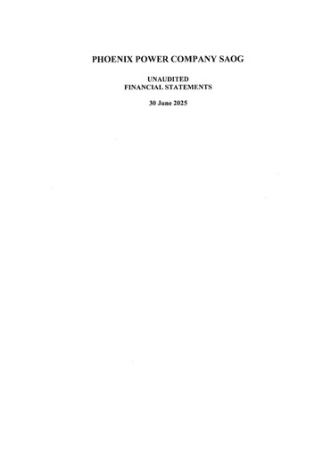 Vorschaubild Phoenix Power Company Finanzmitteilung 2025-h1