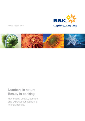 Vorschaubild Bank of Bahrain and Kuwait Jahresbericht 2010