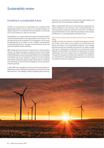 Thumbnail Bank of Bahrain and Kuwait Sustainability Report 2023