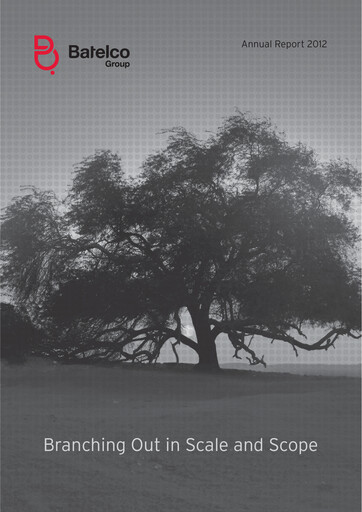 Vorschaubild Batelco (Bahrain Telecommunication Company) Jahresbericht 2012