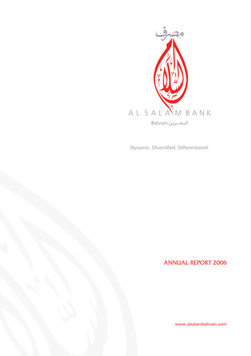 Miniature Al Salam Bank Rapport annuel 2006