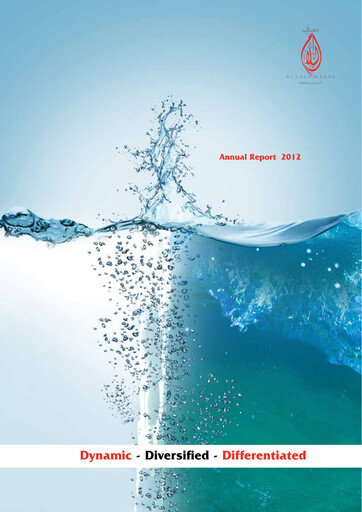 Miniature Al Salam Bank Rapport annuel 2012