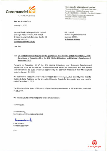 Thumbnail Coromandel Quarterly Report 2020-q3