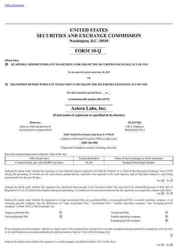 Vorschaubild Astera Labs Quartalsbericht 2025-q2