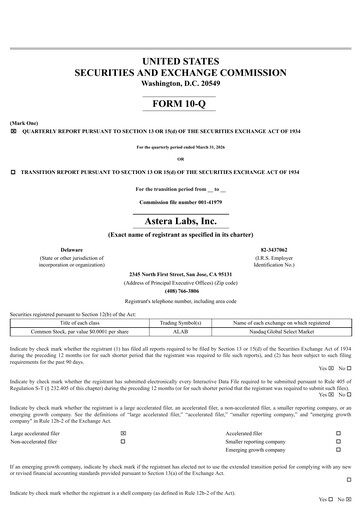 Vorschaubild Astera Labs Quartalsbericht 2026-q1