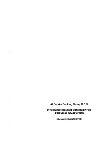 Thumbnail Al Baraka Group Financial Statement 2012-h1