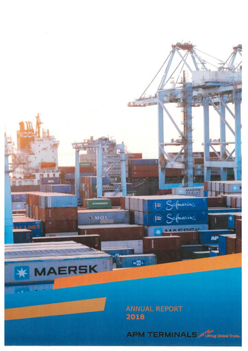 Thumbnail APM Terminals Bahrain Annual Report 2018