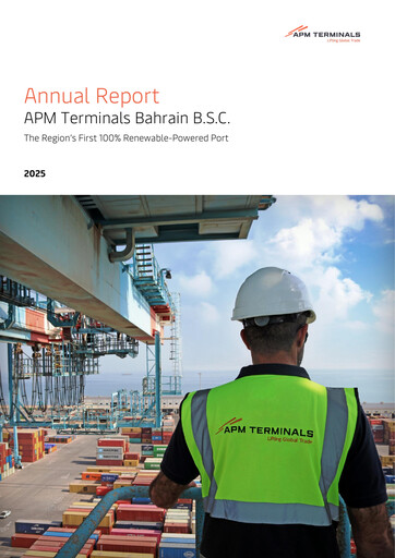 Miniature APM Terminals Bahrain Rapport annuel 2025
