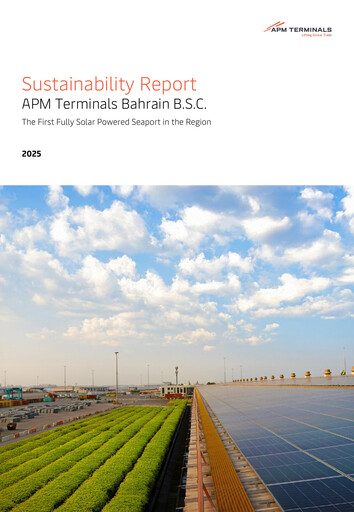 Miniature APM Terminals Bahrain Rapport de durabilité 2025