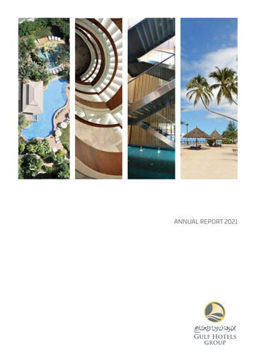 Thumbnail Gulf Hotels Group Annual Report 2021