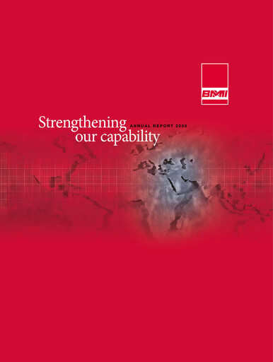 Thumbnail BMMI Group Annual Report 2006