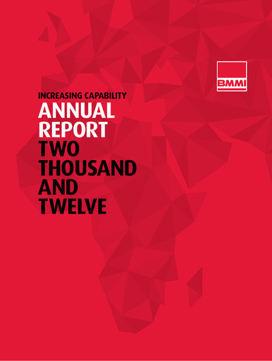 Thumbnail BMMI Group Annual Report 2012