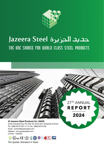 Thumbnail Al Jazeera Steel Products Annual Report 2024