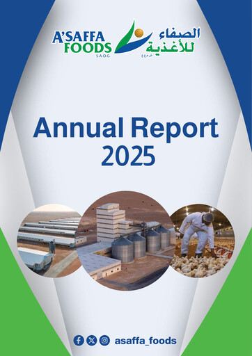 Thumbnail A'Saffa Foods Annual Report 2025