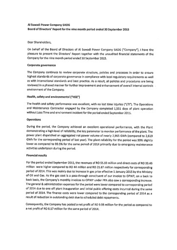 Thumbnail Al Suwadi Power Financial Statement 2015-9m