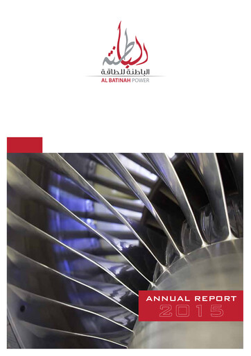 Thumbnail Al Batinah Power Annual Report 2015