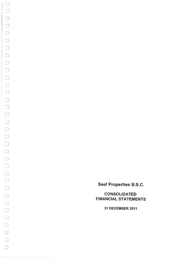 Thumbnail Seef Properties Annual Report 2011