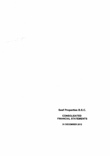 Thumbnail Seef Properties Financial Statement 2012