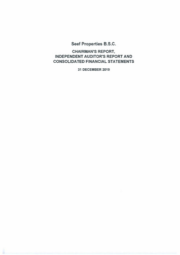 Thumbnail Seef Properties Financial Statement 2019