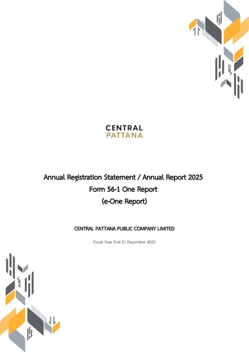 Thumbnail Central Pattana
 Annual Report 2025