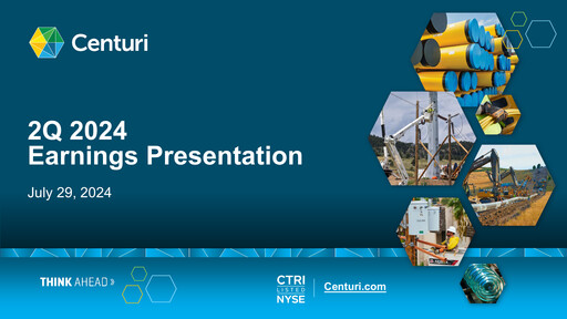 Thumbnail Centuri Holdings Quarterly Report 2024-q2