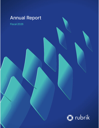 Thumbnail Rubrik Annual Report 2026