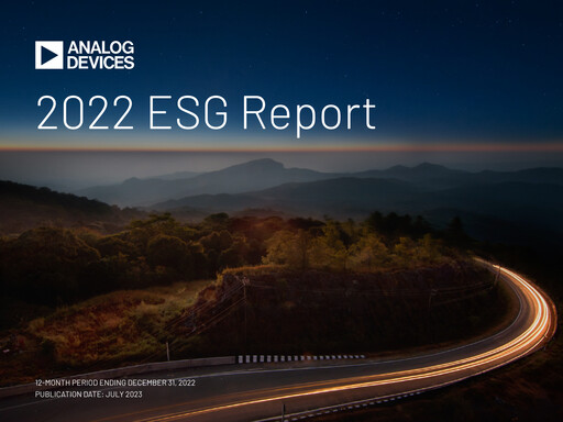 Thumbnail Analog Devices ESG Report 2022