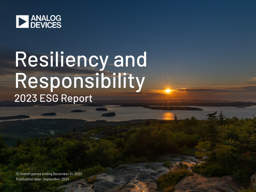 Thumbnail Analog Devices ESG Report 2023