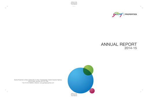 Thumbnail Godrej Properties Annual Report 2014-2015