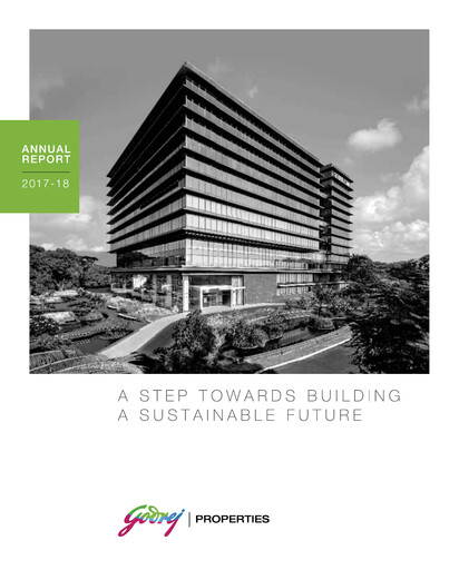 Thumbnail Godrej Properties Annual Report 2017-2018
