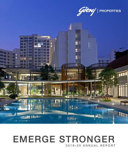 Thumbnail Godrej Properties Annual Report 2019-2020