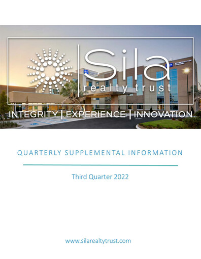 Miniature Sila Realty Trust Rapport trimestriel 2022-q3