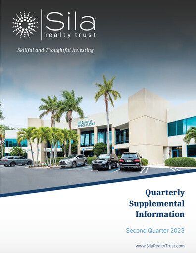 Miniature Sila Realty Trust Rapport trimestriel 2023-q2
