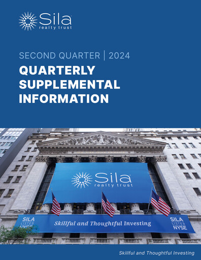 Miniature Sila Realty Trust Rapport trimestriel 2024-q2
