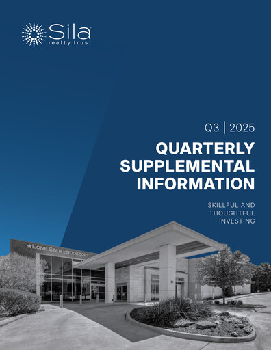 Miniature Sila Realty Trust Rapport trimestriel 2025-q3