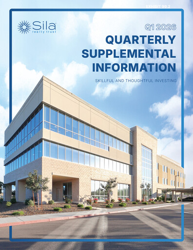 Miniature Sila Realty Trust Rapport trimestriel 2026-q1