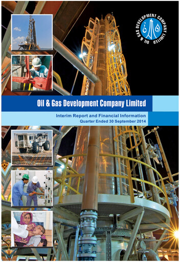 Vorschaubild Oil & Gas Development Company Quartalsbericht 2014-q1
