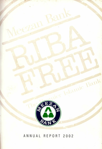 Miniature Meezan Bank Rapport annuel 2002