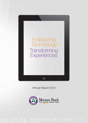 Miniature Meezan Bank Rapport annuel 2014