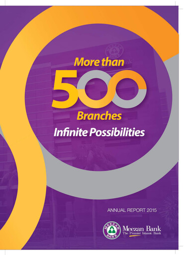 Miniature Meezan Bank Rapport annuel 2015