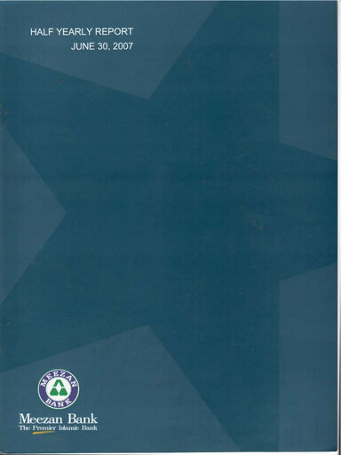 Thumbnail Meezan Bank Half-year Report 2007-h1