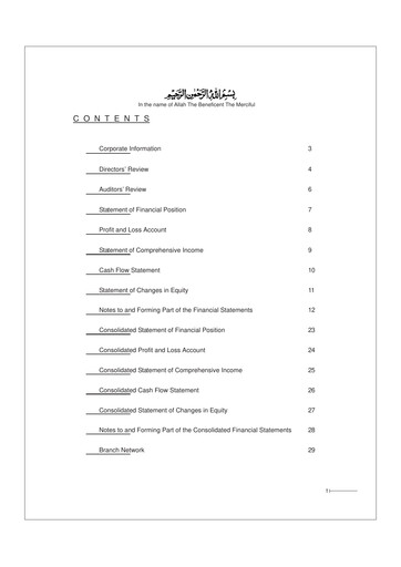 Thumbnail Meezan Bank Half-year Report 2010-h1