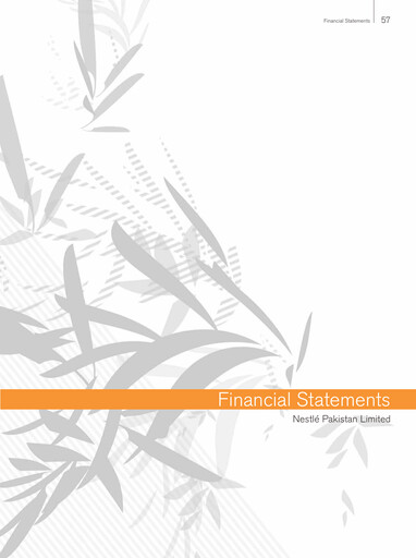 Vorschaubild Nestle Pakistan Finanzmitteilung 2008