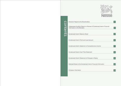 Vorschaubild Nestle Pakistan Finanzmitteilung 2012-h1