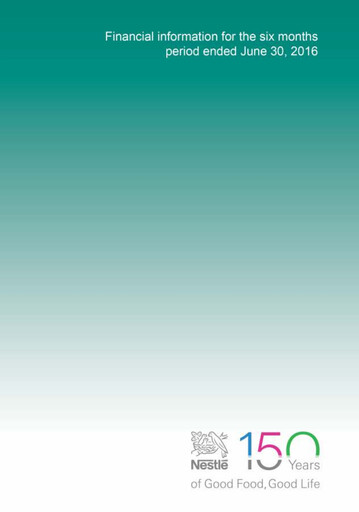 Vorschaubild Nestle Pakistan Finanzmitteilung 2016-h1