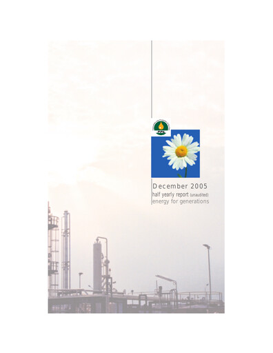 Thumbnail Pakistan Petroleum Half-year Report 2005-h1